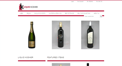 Desktop Screenshot of liquidkosher.com
